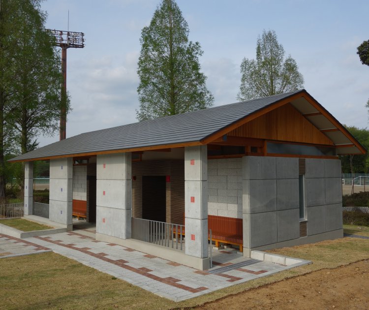 笠間市総合公園屋外トイレ　改築設計